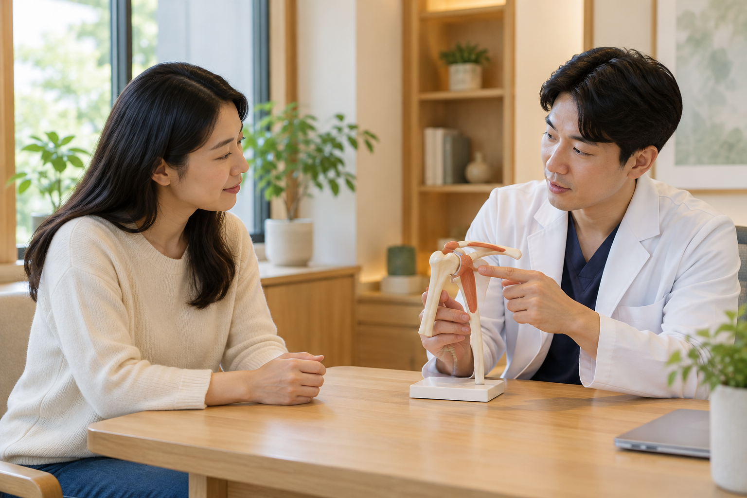 천안 어깨통증 한의원 — 어깨 상담에 관한 AI 설명용 이미지